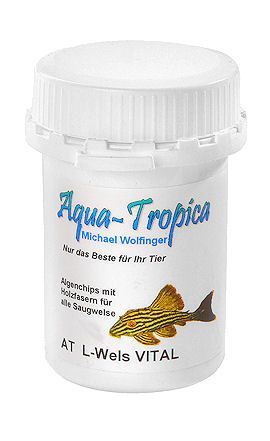 Aqua-Tropica L-Wels-VITAL 40g - Futterchips für Harnischwelse