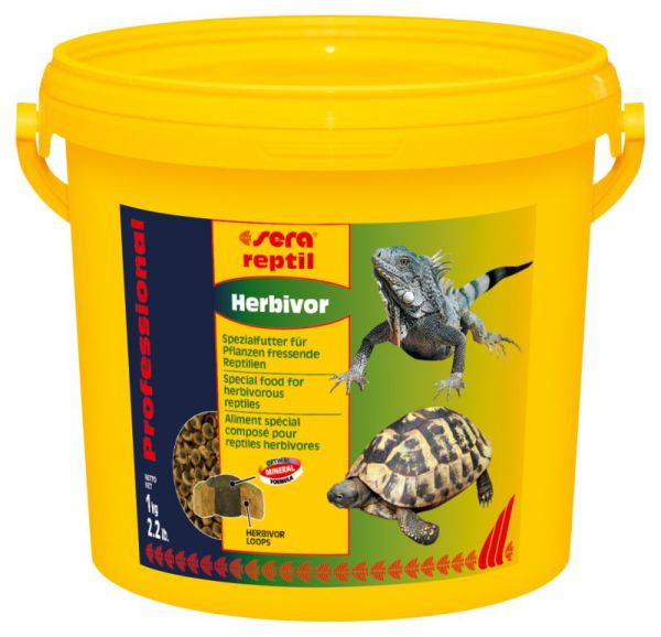 Sera reptil Professional Herbivor - 10 Liter
