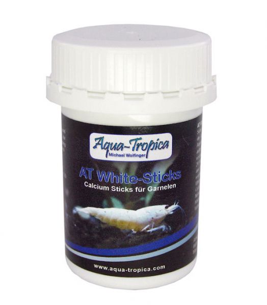 Aqua-Tropica White-Sticks - Calcium Sticks für Garneln, Krebse, Krabben