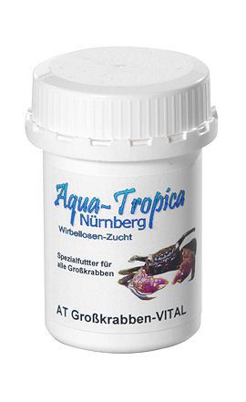 Aqua-Tropica Großkrabben-VITAL 40g - Spinnenkrabben, Halloweenkrabben, Harlequin-Krabben